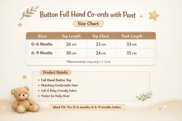Button Full Hand Co-ords with Pant