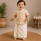 Linen Shirt with Velcro Veshti Set