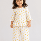 Girls Ruffle Neck Muslin Set- Buy 3 for 1250₹
