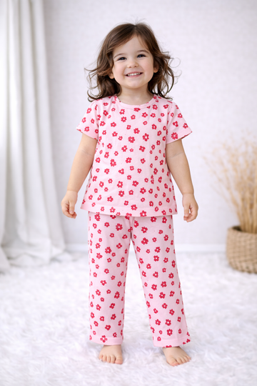 Girls Ribbed Star Co-ords Set