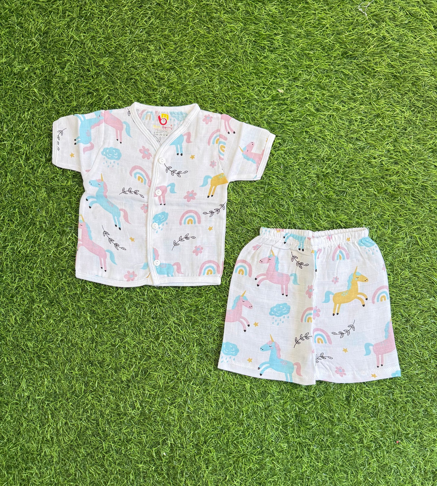 Muslin Shorts Set