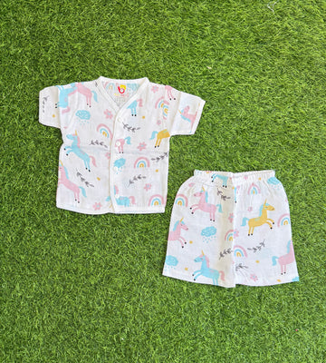 Muslin Shorts Set