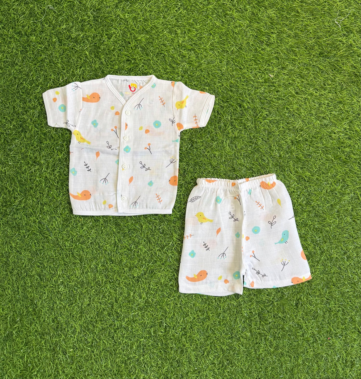 Muslin Shorts Set