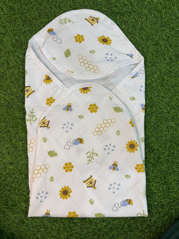 Muslin Hooded Towel - 2 layer