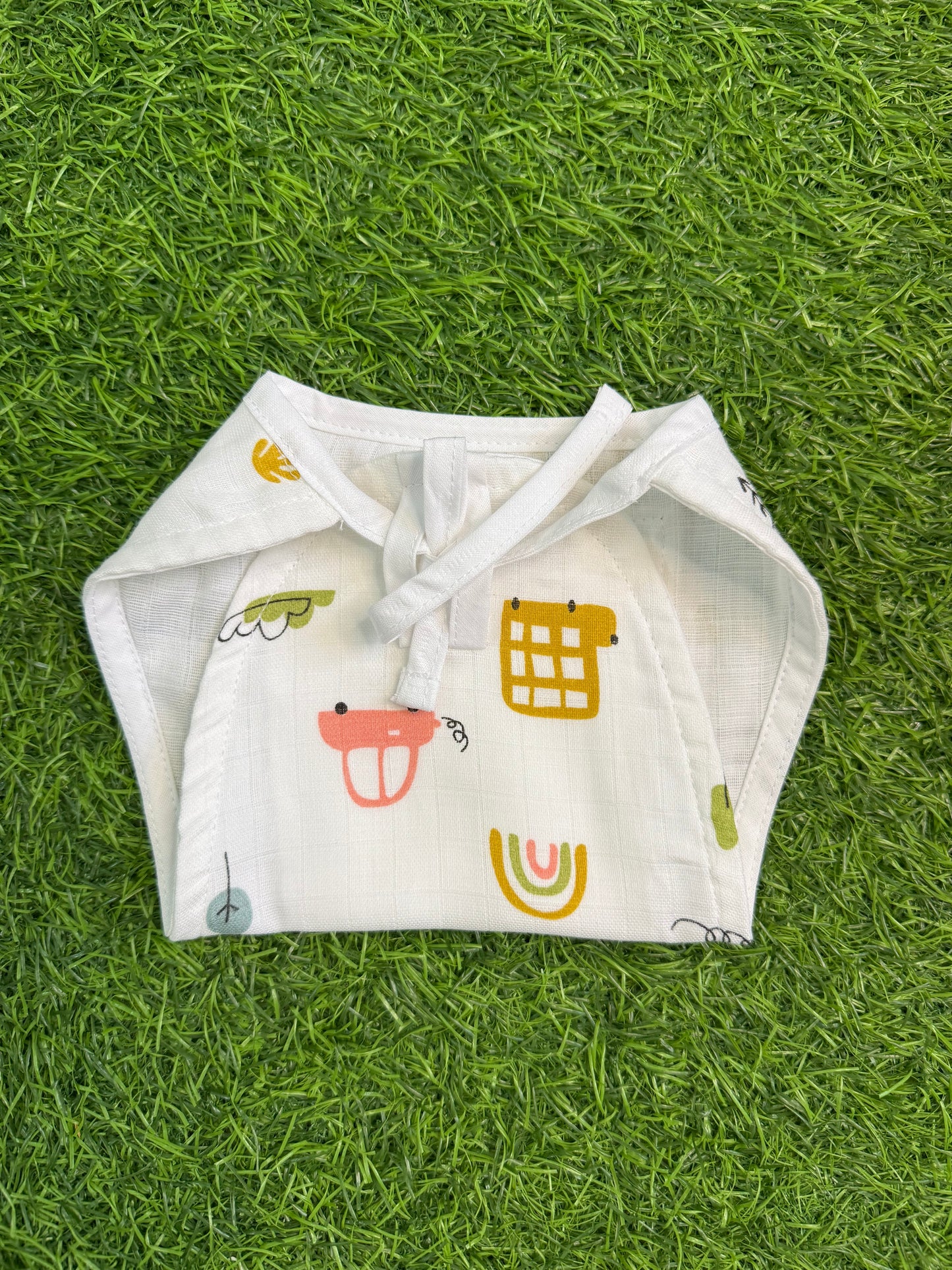 Muslin Nappy with Pad