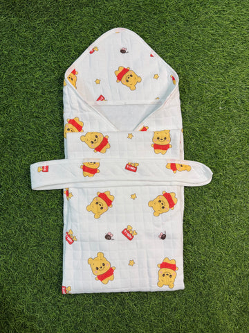 Muslin Hooded Towel - 4 layer